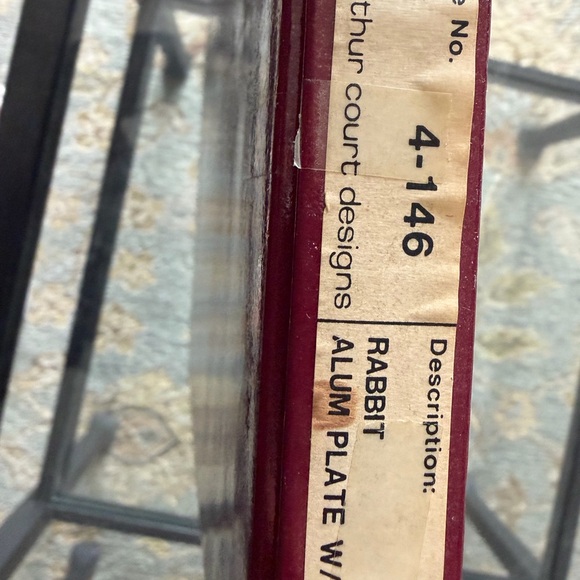 Arthur Court Silver Rabbit Sculpture - Picture 6 of 7